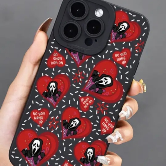 NWT!! SCREAMS GHOSTFACE IPHONE DURABLE CASE!! YOU HANG UP CASE!! Various Sizes - Picture 12 of 16